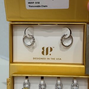 Bomb Party Charming Hoops Earrings A Modern Queen